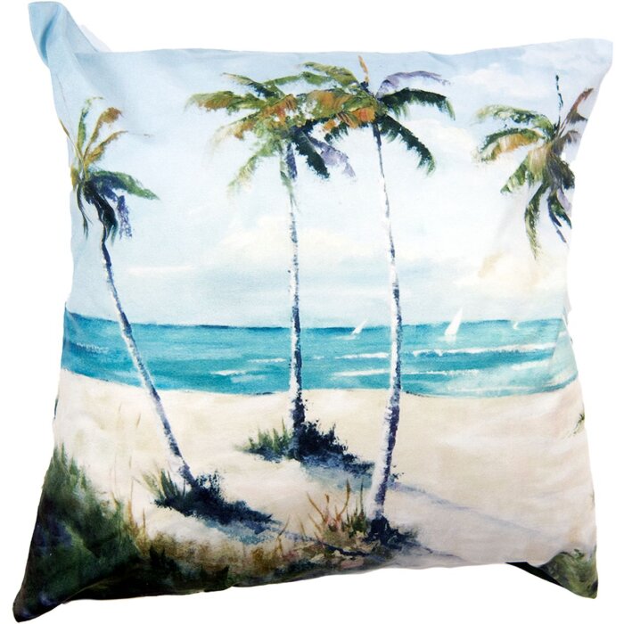 Clayre & Eef KT021.299 Povlak na polštář modrý 45x45 cm