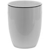 Clayre & Eef LBSHMU Hrnek bílý, černý 350 ml