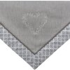 Clayre & Eef LYH15 Ubrus Square Grey 150x150 cm