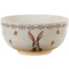 Clayre & Eef REBBO Polévková mísa béžová, hnědá Ø 14x7 cm / 0,5 l