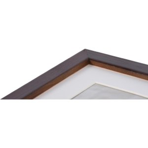 Dřevěný rám Henzo Jardin 30x40 cm wenge s paspartou 20x28 cm