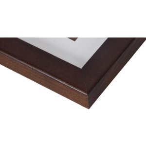 Dřevěný rám Henzo Jardin 30x40 cm wenge s paspartou 20x28 cm