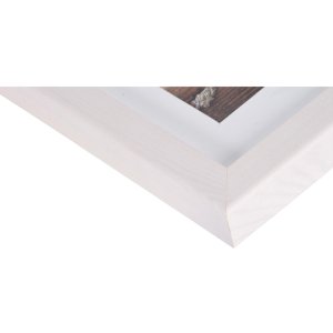Dřevěný rám Jardin 30x40 v bílé barvě