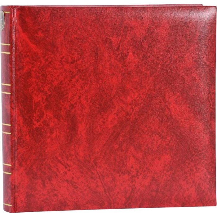 Fotoalbum Henzo BASICLINE červené 25x24,5 cm 60 bílých stran
