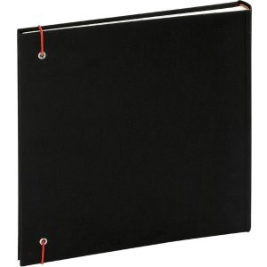 Panodia fotoalbum Linea černé 30x30 cm 60 bílých stran