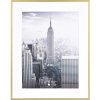 Henzo hliníkový rám Manhattan 40x50 cm zlatý s paspartou 30x40 cm