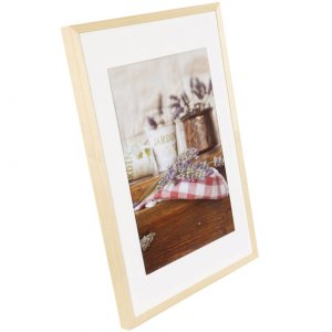 dřevěný rámeček JARDIN v přírodní barvě ve formátu 40x60 cm