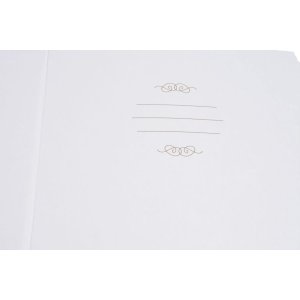 Henzo fotoalbum LONZO bílé 28x30,5 cm 70 bílých stran