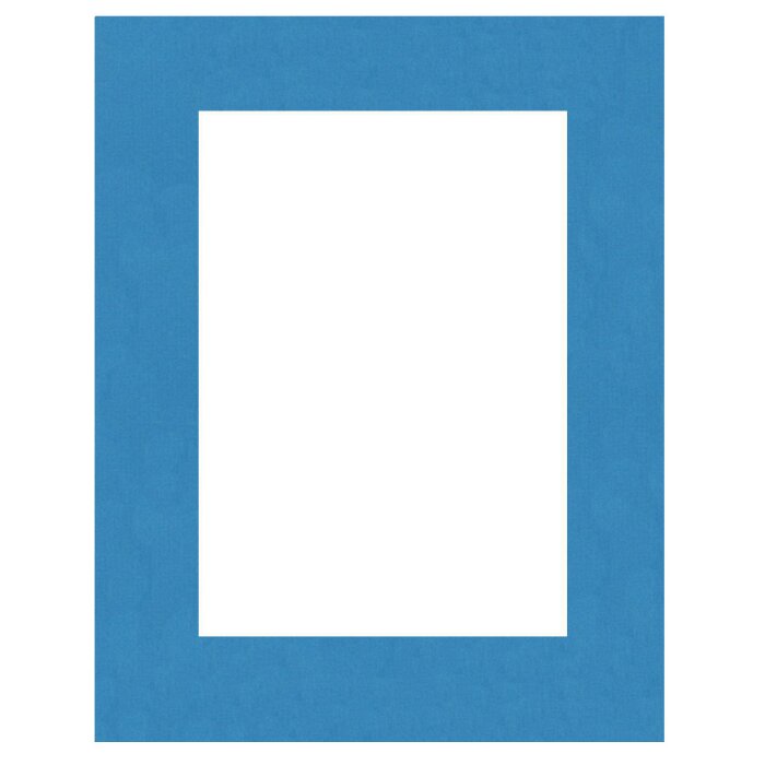 HNFD Passepartout na míru - Blu Ortensia (slabě modrá)