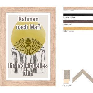 Walther dřevěný rám Cordoba dubová konstrukce 2 typy skel a speciální velikosti