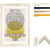 Dřevěný rám Walther Vigo se stříbrným okrajem 2 typy skel a formáty sond