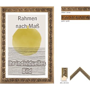 Dřevěný rám Walther Pamplona 2 typy skel a speciální formáty