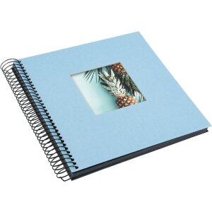 Goldbuch spirálové album Bella Vista sky blue 20x20 cm 40 černých stran