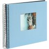 Goldbuch spirálové album Bella Vista sky blue 20x20 cm 40 černých stran