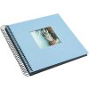 Goldbuch spirálové album Bella Vista sky blue 20x20 cm 40 černých stran