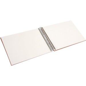 Goldbuch spirálové album Bella Vista lískový oříšek 24x17 cm 40 bílých stran