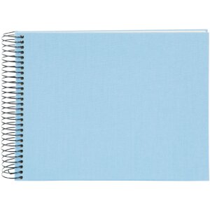 Goldbuch spirálové album Bella Vista sky blue 24x17 cm 40 bílých stran