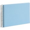 Goldbuch spirálové album Bella Vista sky blue 24x17 cm 40 bílých stran