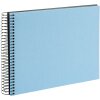 Goldbuch spirálové album Bella Vista sky blue 24x17 cm 40 černých stran