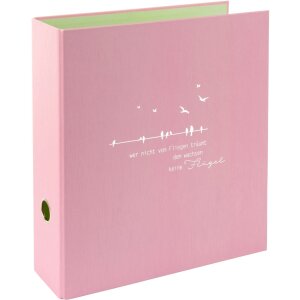 Složka Goldbuch A4 cheeky & free dusky pink wings...