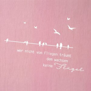 Složka Goldbuch A4 cheeky & free dusky pink wings 28,5x32x8 cm