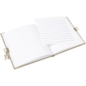 Goldbuch diář Summertime béžový 16,5x16,5 cm 96 bílých stran