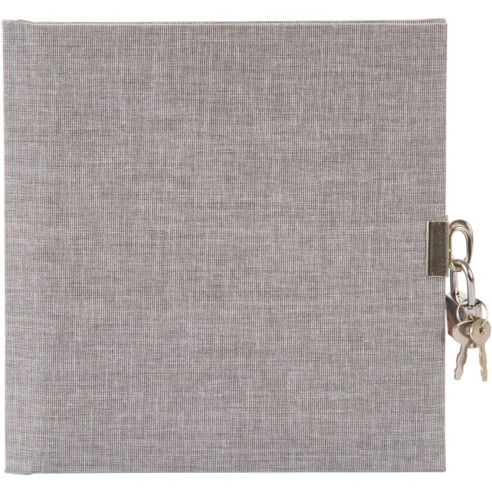 Goldbuch diář Summertime šedý 16,5x16,5 cm 96 bílých stran