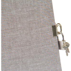 Goldbuch diář Summertime šedý 16,5x16,5 cm 96 bílých stran