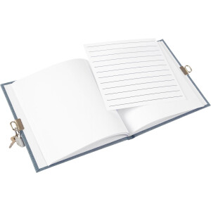 Goldbuch diář Summertime modrošedý 16,5x16,5 cm 96 bílých stran
