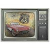 ZEP nástěnná dekorace TELE 48x34x4 cm TV Route 66