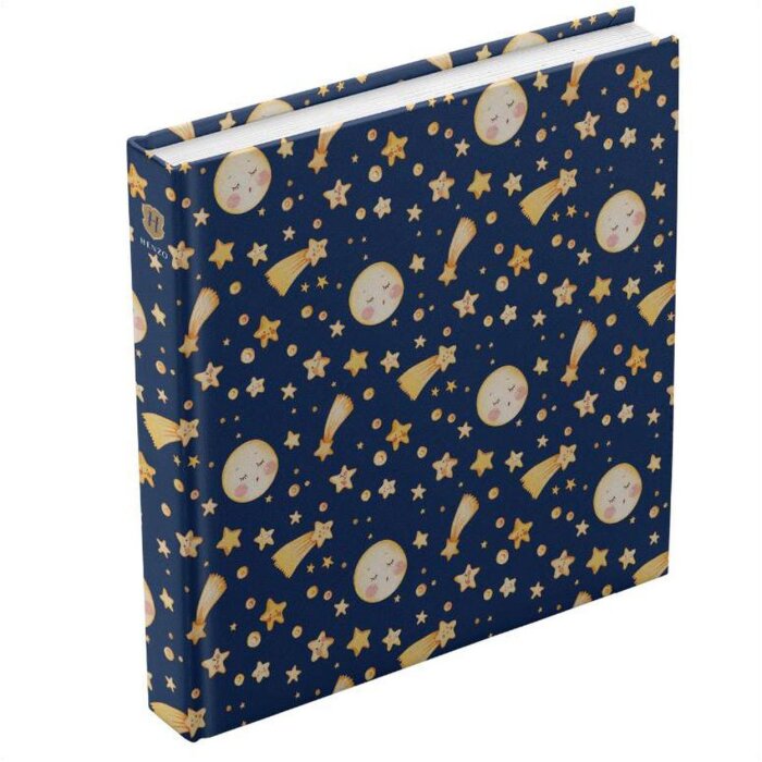 Henzo Jumbo fotoalbum Spící měsíc 30x30 cm 100 bílých stran