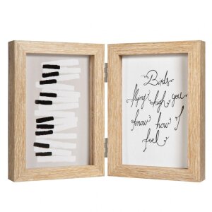 Henzo dřevěný dvojrám Piano 2 fotografie...