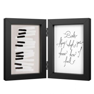 Henzo dřevěný dvojitý rám Piano 2...