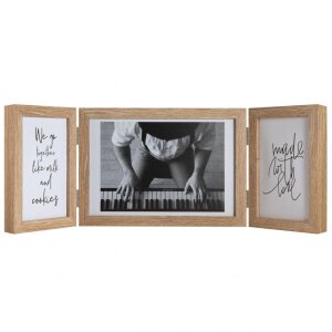 Henzo dřevěný dvojrám Piano 3 fotografie...