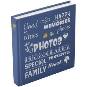 Henzo Jumbo fotoalbum Wording 30x30 cm 100 bílých stran