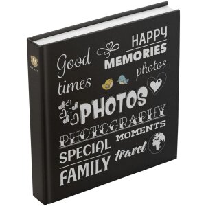 Henzo Jumbo fotoalbum Wording 30x30 cm 100 bílých stran