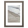 Dřevěný rám Hama MDF Waves 10x15 cm taupe