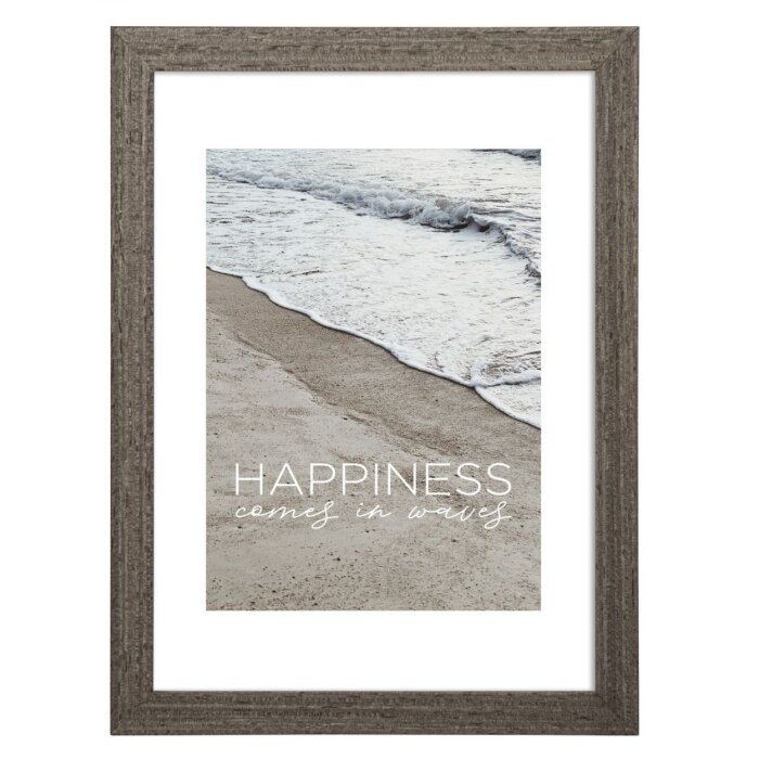 Dřevěný rám Hama MDF Waves 20x30 cm taupe