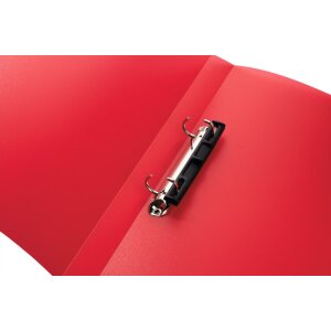 Kroužkový pořadač HERMA A4 z průsvitného polypropylenu 2-D kroužkový mechanismus s přidržovacím zařízením