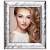 Vysoce lesklý obrazový rám ZEP Tropea stříbrný 20x25 cm