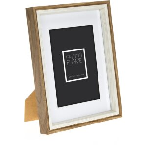 ZEP obrazový rám Palmi hnědý 20x20 cm s paspartou 15x15 cm