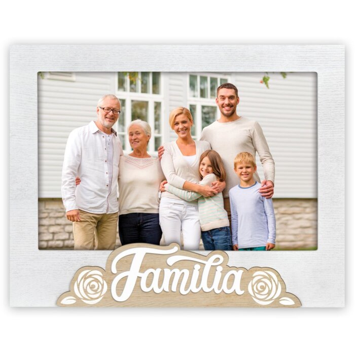 Dřevěný fotorámeček ZEP Reina 15x20 cm rodinný rámeček