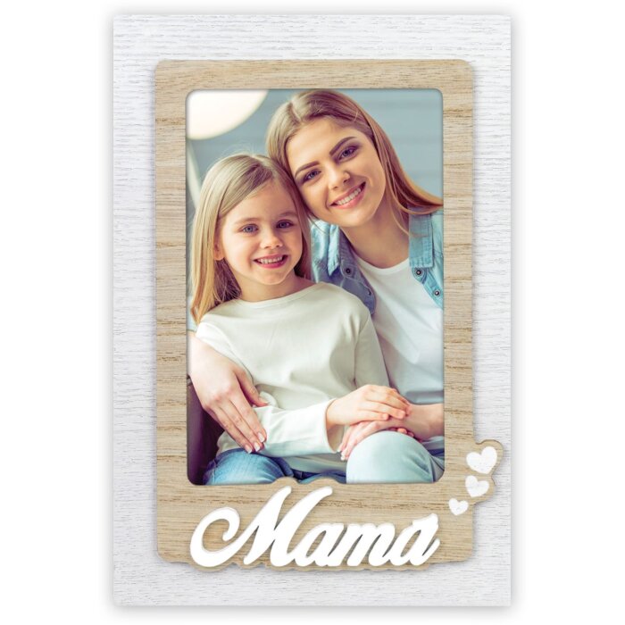ZEP Dřevěný fotorámeček Sandra 10x15 cm Mum Španělština