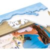 Dřevěný portrétní rám ZEP Island 10x15 cm prázdninový obrazový rám