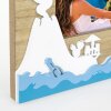 Dřevěný portrétní rám ZEP Island 10x15 cm prázdninový obrazový rám