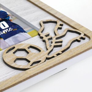 Dřevěný portrétní rám ZEP Maradona 10x15 cm fotbalový obrazový rám