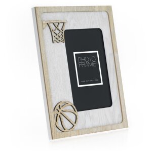 Dřevěný fotorámeček ZEP Jordan 10x15 cm basketbalový fotorámeček