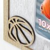 Dřevěný fotorámeček ZEP Jordan 10x15 cm basketbalový fotorámeček