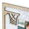 Dřevěný fotorámeček ZEP Jordan 10x15 cm basketbalový fotorámeček