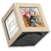 ZEP dřevěná kostka na fotografie hrom 4 fotografie 10x10 cm otočné
